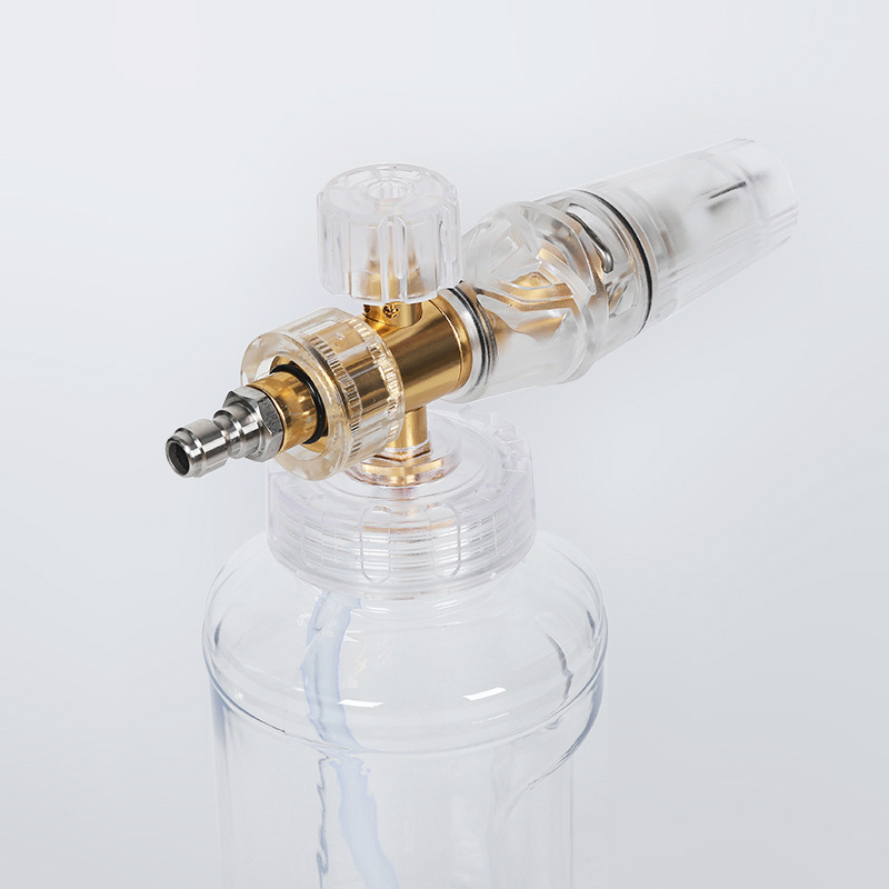 Højtryk stor mund hvid skum