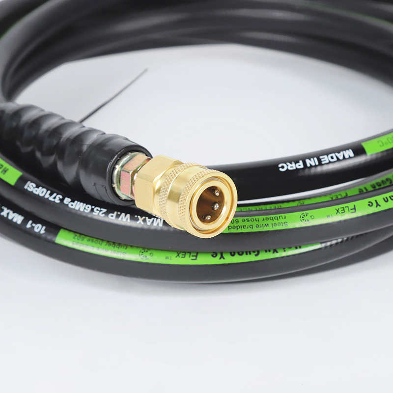 Bilvaskemaskine højtryksvandspistol tilpasset spildevandsslangen