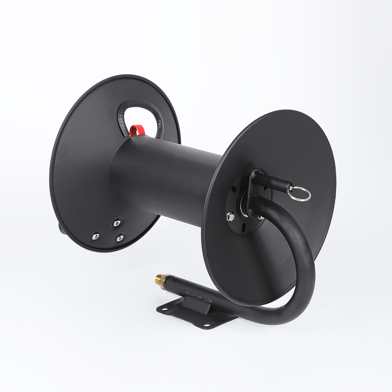 Manuel teleskopisk højtryksvandslangrullehjul