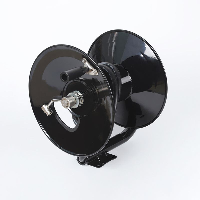 Rengøringsmaskine med højt tryk, der regulerer ventilslangrulle