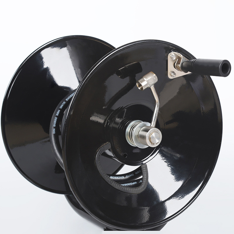 Rengøringsmaskine med højt tryk, der regulerer ventilslangrulle