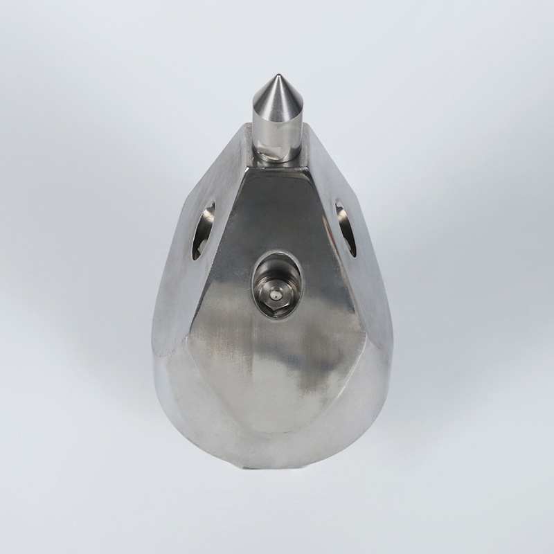 Rengøring af højt tryk og fjernelse af roterende dyse