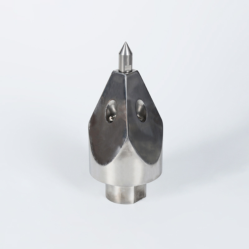 Rengøring af højt tryk og fjernelse af roterende dyse