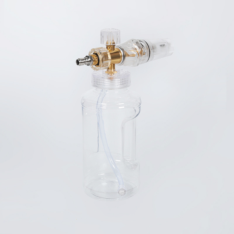 Højtryk stor mund hvid skum