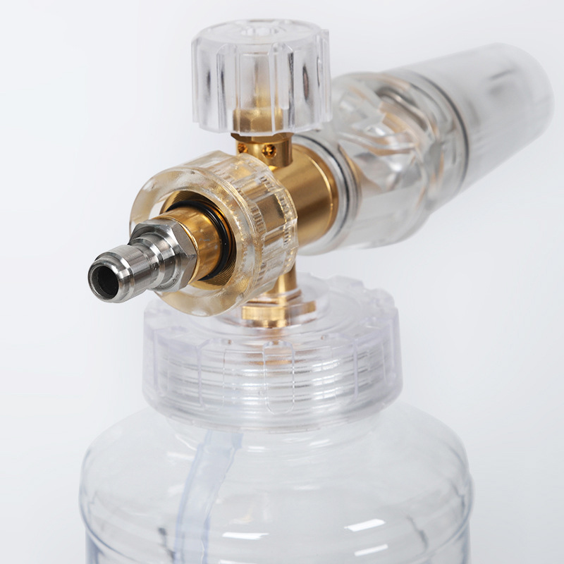 Højtryk stor mund hvid skum