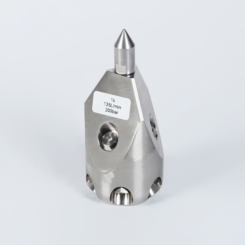 Rengøringsmaskine Rustfrit stålrør Højtryks punkteringsdyse