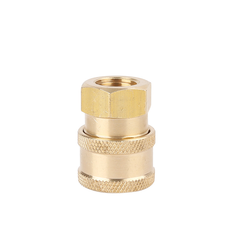 Fuld kobberjusterbar atomiserende sprinklerhoved til havearbejde sprinklervanding