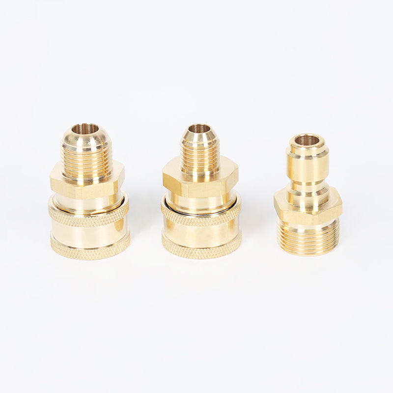 Rengøringsmaskine med højt tryk bilvaskemaskine Kobber 3/8 Hurtigt stik