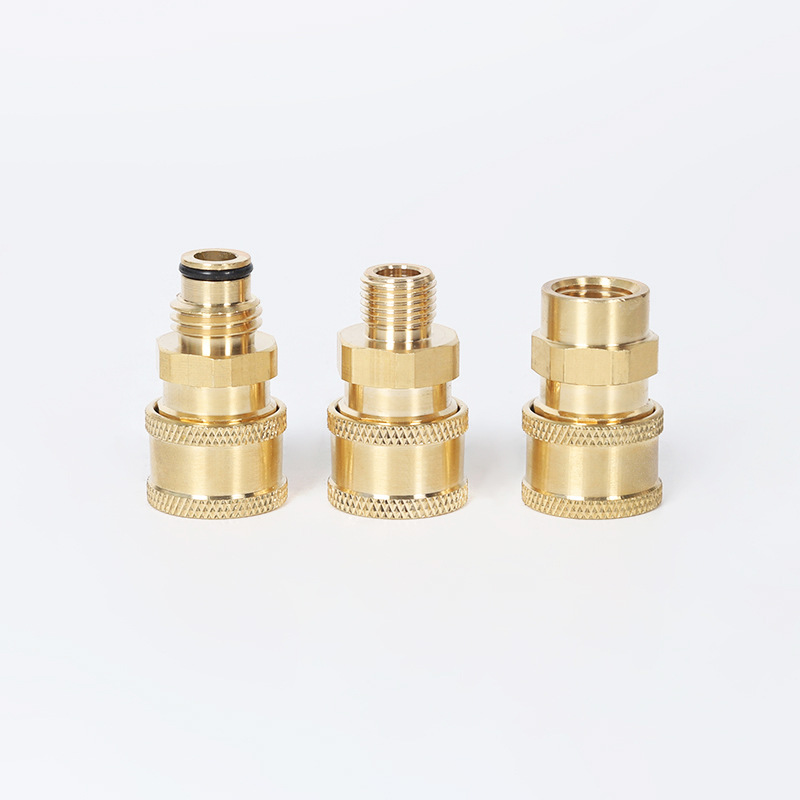 Bilvask vanddyse Hovedkonvertering 1/4 Union Quick Plug