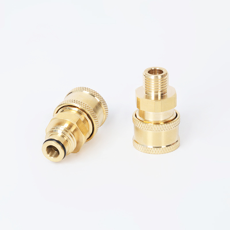 Bilvask vanddyse Hovedkonvertering 1/4 Union Quick Plug