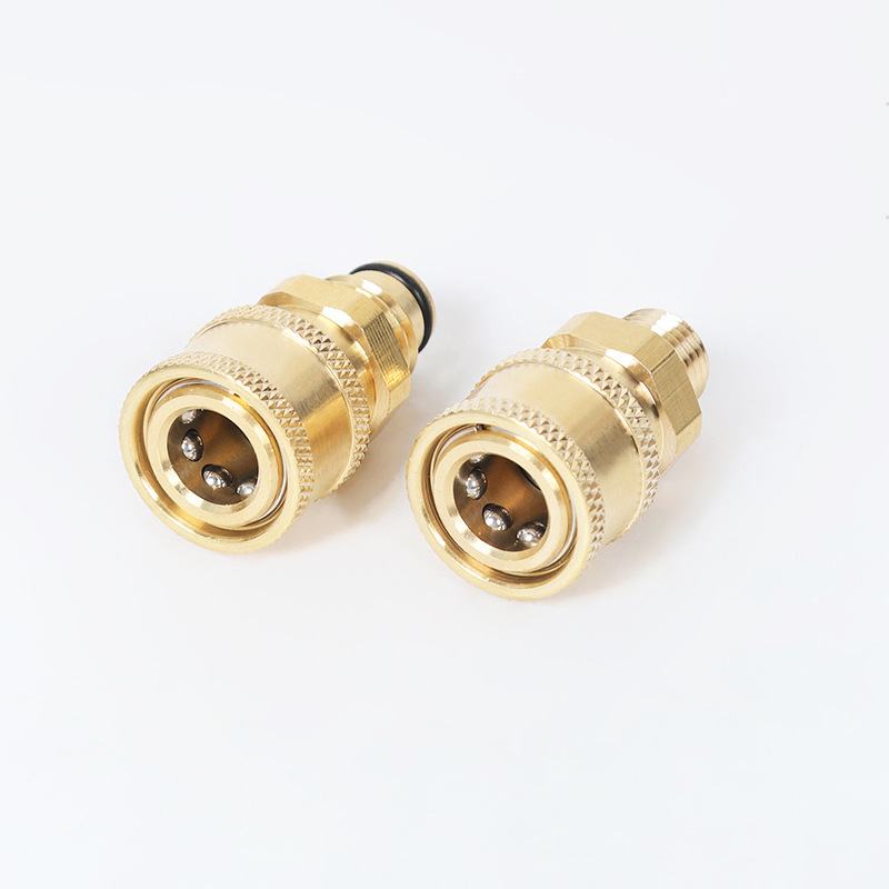 Bilvask vanddyse Hovedkonvertering 1/4 Union Quick Plug