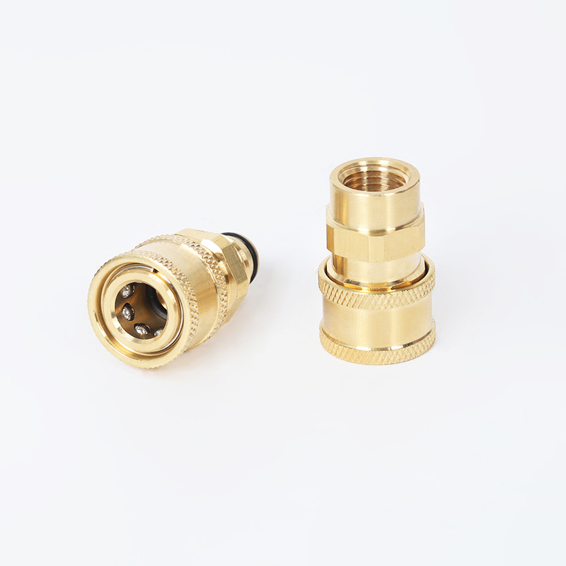 Bilvask vanddyse Hovedkonvertering 1/4 Union Quick Plug