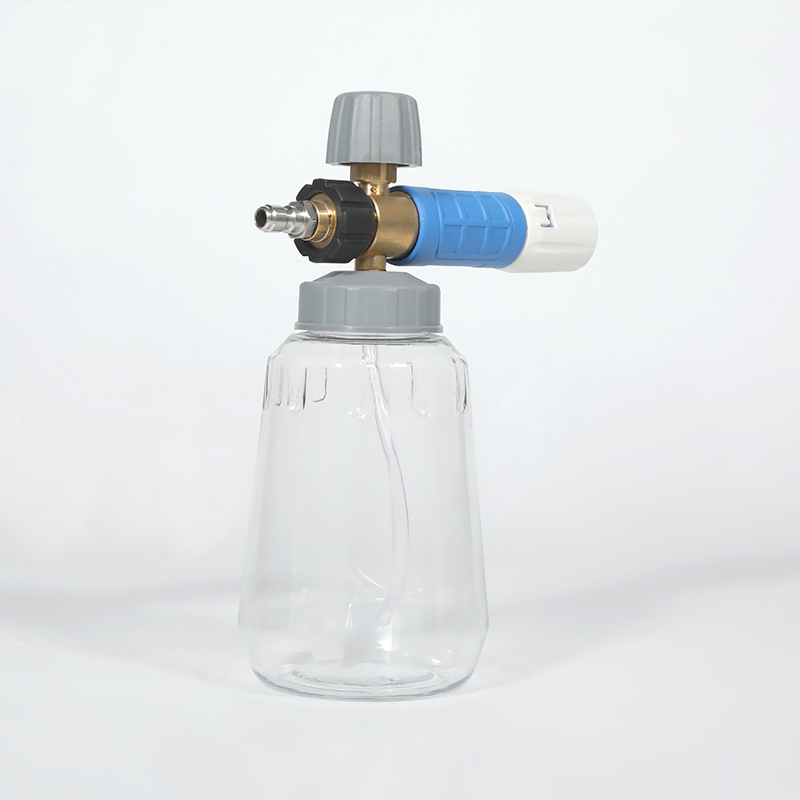 Sektorformet højtryksbilvask pa skumpotte