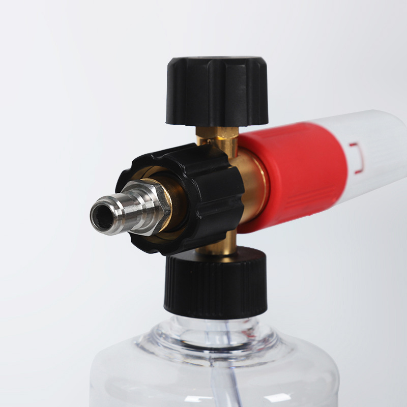 Højtryks Quick-Plug Transparent sektorformet PA-bilvaskeskumpotte