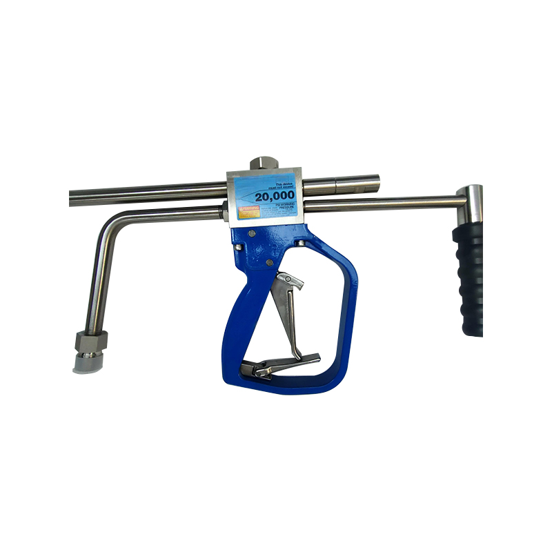 Rustfrit stål Overløb Gun 20000psi UltraHigh Pressure Cleaning Gun