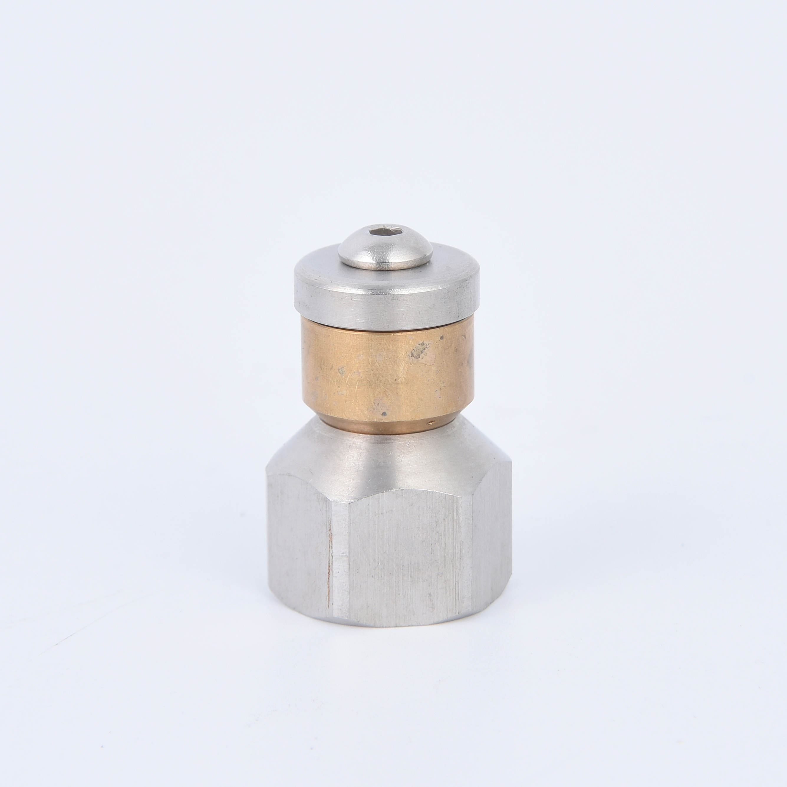 Bilvaskemaskine højtryksdyse kloakrør rengøringsdyse